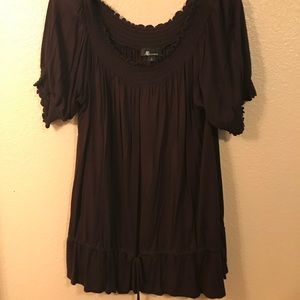 Brown top